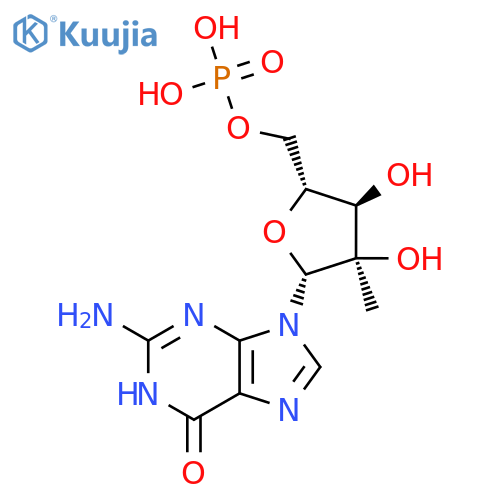 2'-C-Methyl-5'-guanylic acid structure