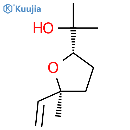 Linalool oxide, trans- structure