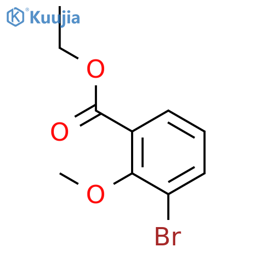 Ethyl 3-bromo-2-methoxybenzoate structure