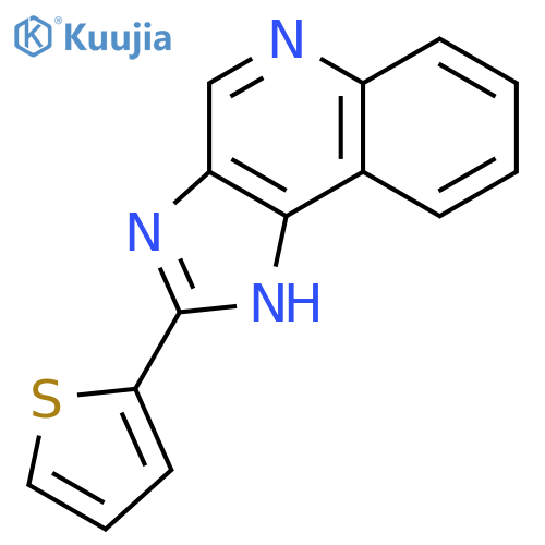 1H-Imidazo[4,5-c]quinoline, 2-(2-thienyl)- structure