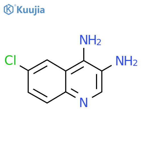 6-Chloroquinoline-3,4-diamine structure