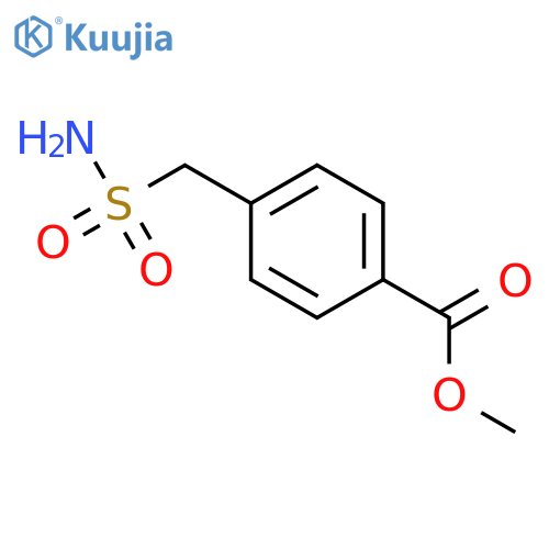 Methyl 4-(Sulfamoylmethyl)benzoate structure
