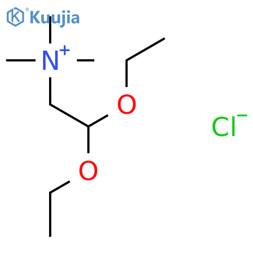 BETAINEALDEHYDE DIETHYLACETAL CHLORIDE structure