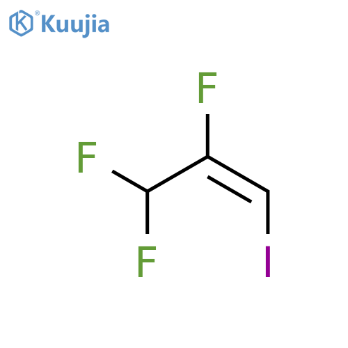 1-Propene, 2,3,3-trifluoro-1-iodo-, (Z)- structure