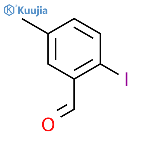 2-iodo-5-methylbenzaldehyde structure
