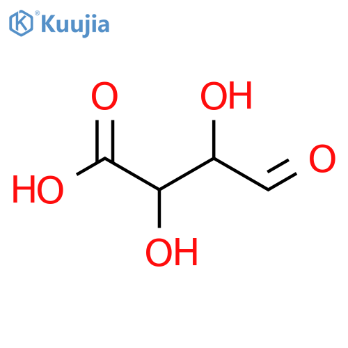 2R,3S-Dihydroxy-4-oxo-butanoic Acid (>80%) structure