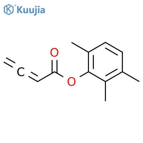 2,3-Butadienoic acid, 2,3,6-trimethylphenyl ester structure