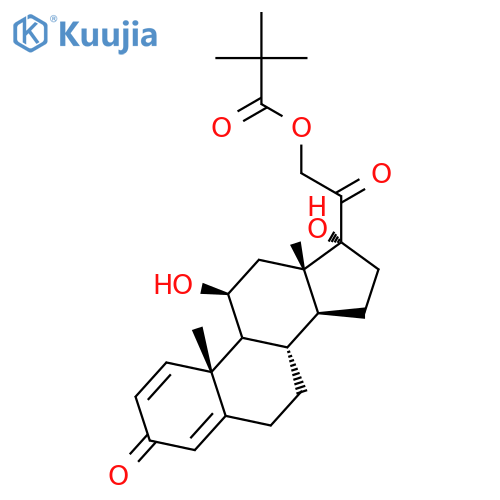 Prednisolone Pivalate structure