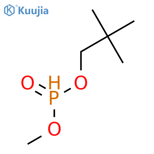 Phosphonic acid, 2,2-dimethylpropyl methyl ester structure