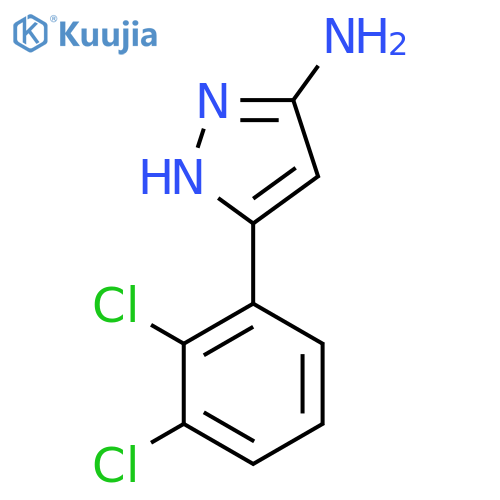 5-(2,3-Dichlorophenyl)-1H-pyrazol-3-amine structure