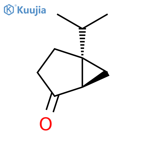(1R,5S)-5-(1-Methylethyl)bicyclo3.1.0hexan-2-one structure