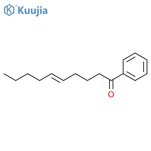 5-Decen-1-one, 1-phenyl-, (E)- structure