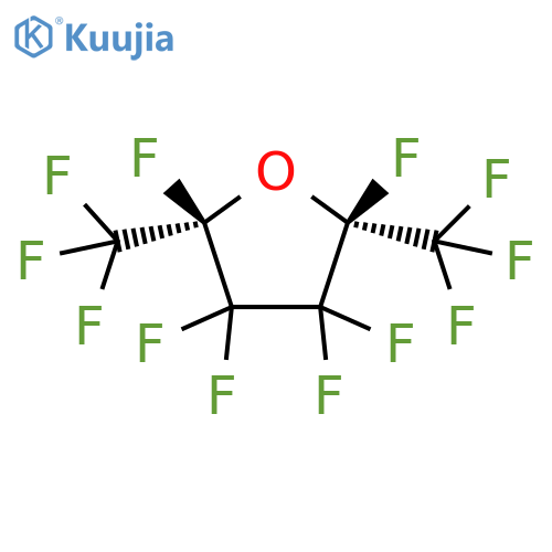 Furan, 2,3,3,4,4,5-hexafluorotetrahydro-2,5-bis(trifluoromethyl)-, cis- (9CI) structure