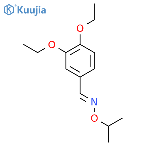 Benzaldehyde, 3,4-diethoxy-, O-(1-methylethyl)oxime structure