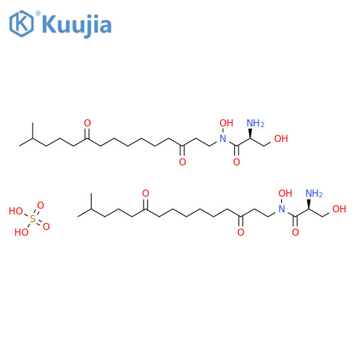 Lipoxamycin hemisulfate structure
