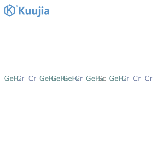 Chromium, compd. with germanium and scandium (6:6:1) structure