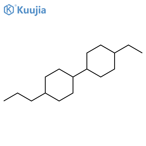 1,1'-Bicyclohexyl, 4-ethyl-4'-propyl- structure