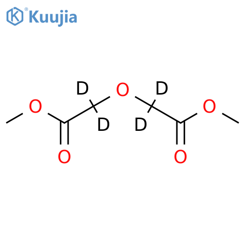 Dimethyl diglycolate-d4 structure