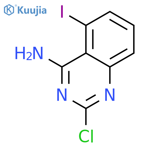 2-Chloro-5-iodoquinazolin-4-amine structure