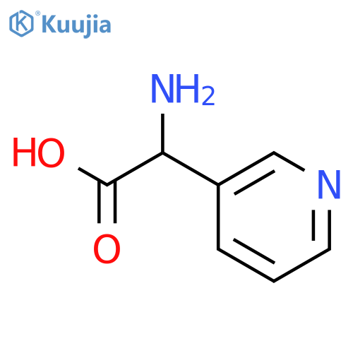 3-Pyridineacetic acid, a-amino-, (R)- (9CI) structure