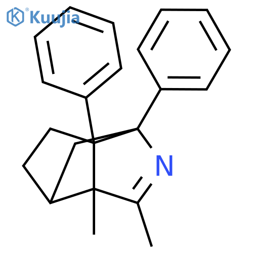 1,4-Methanocyclopenta[c]pyrrole,1,3a,4,5,6,6a-hexahydro-3,3a-dimethyl-1,6a-diphenyl- structure