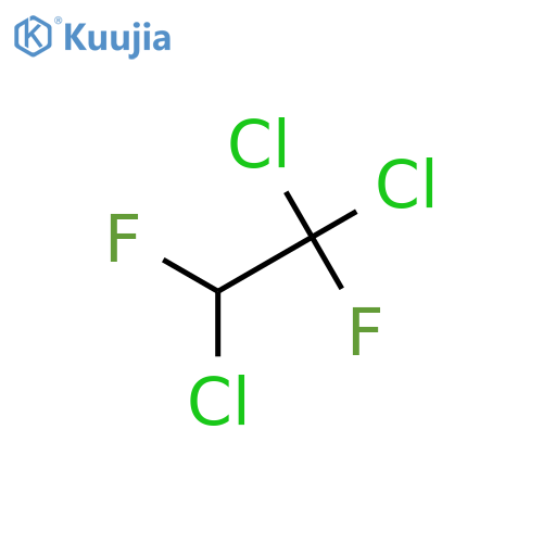 Ethyl, 1,2,2-trichloro-1,2-difluoro- structure