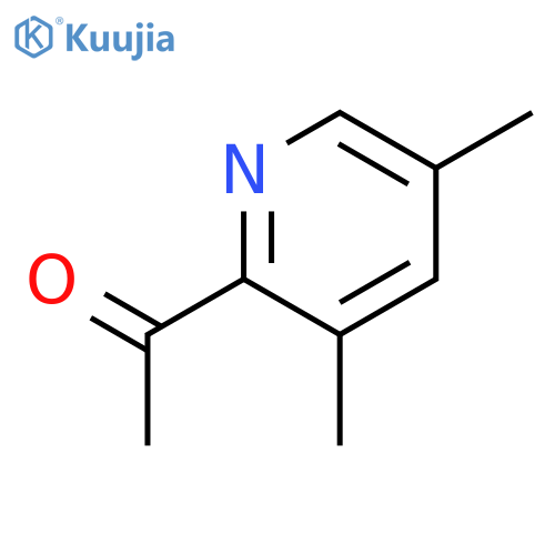 Ethanone,1-(3,5-dimethyl-2-pyridinyl)- structure