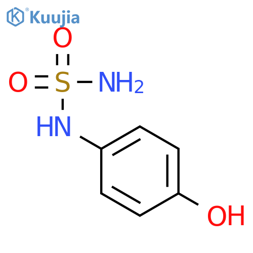 Sulfamide,N-(4-hydroxyphenyl)- structure