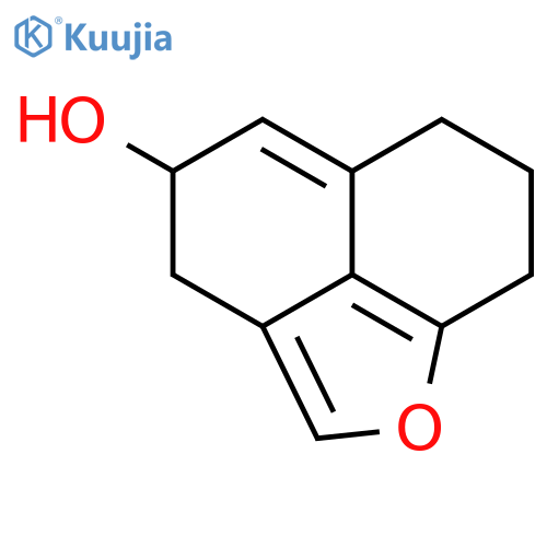 3H-NAPHTHO[1,8-BC]FURAN-4-OL, 4,6,7,8-TETRAHYDRO- structure