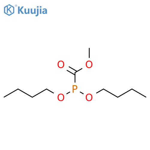 Phosphinecarboxylic acid, 1,1-dibutoxy-, methyl ester structure