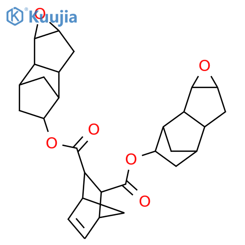 Bicyclo[2.2.1]hept-5-ene-2,3-dicarboxylic acid, octahydro-2,5-methano-2H-indeno[1,2-b]oxiren-3-yl octahydro-2,5-methano-2H-indeno[1,2-b]oxiren-4-yl ester structure