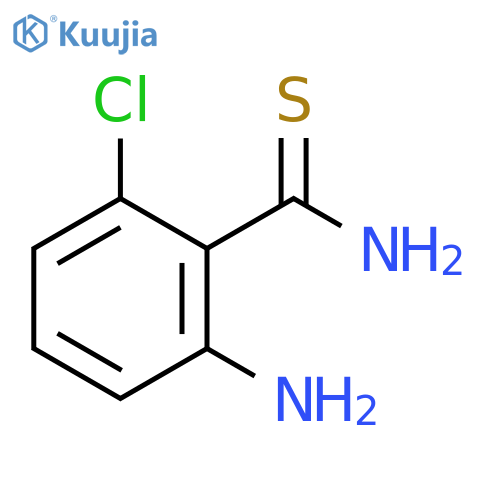 2-Amino-6-chlorobenzothioamide structure