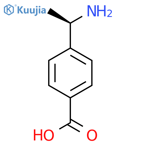 (R)-4-(1-Aminoethyl)benzoic acid structure