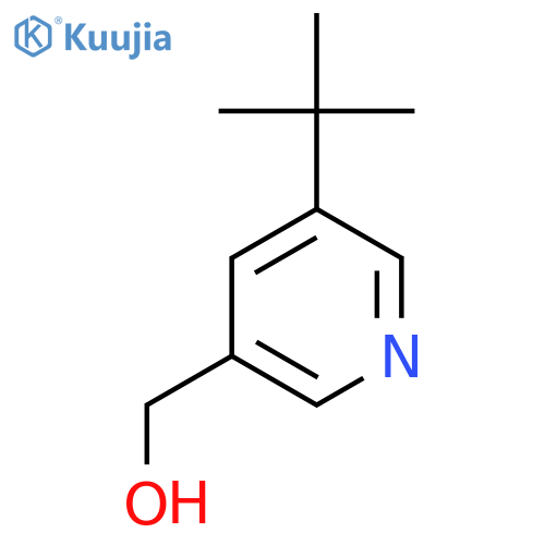 (5-(Tert-Butyl)pyridin-3-yl)methanol structure