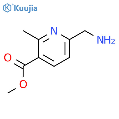 methyl 6-(aminomethyl)-2-methylpyridine-3-carboxylate structure