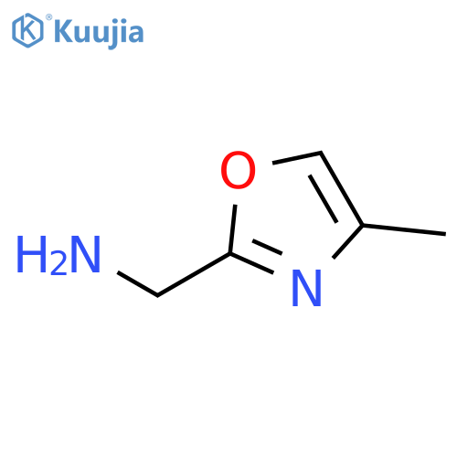 (4-methyl-1,3-oxazol-2-yl)methanamine structure
