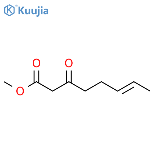 6-Octenoic acid,3-oxo-, methyl ester structure