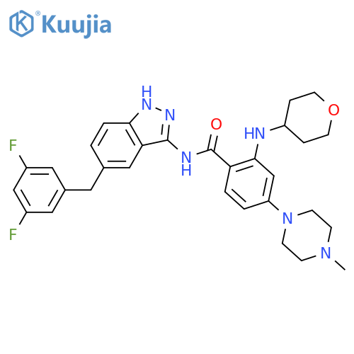 Entrectinib structure