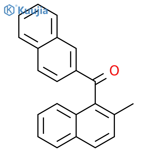 2-Methyl-1,2'-dinaphthyl ketone structure