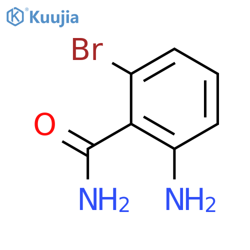2-Amino-6-bromobenzamide structure