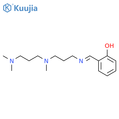 Phenol, 2-[[[3-[[3-(dimethylamino)propyl]methylamino]propyl]imino]methyl]- structure