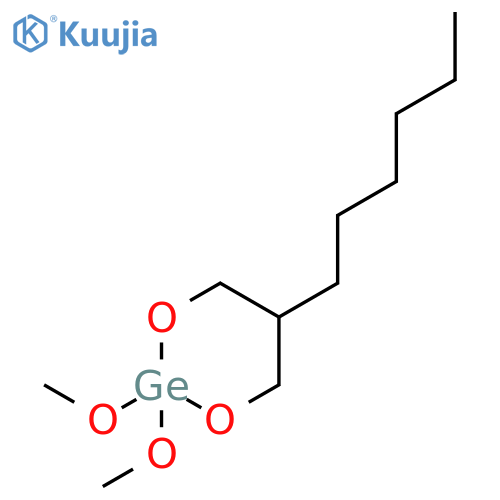 4H-1,3,2-Dioxagermin, 5-hexyldihydro-2,2-dimethoxy- structure
