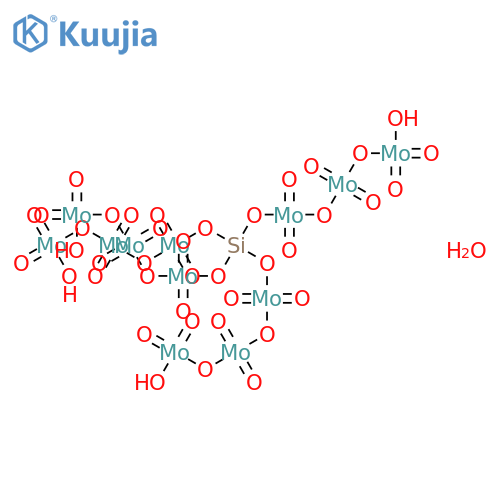 Silicomolybdic acid hydrate structure