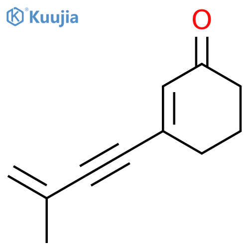 2-Cyclohexen-1-one, 3-(3-methyl-3-buten-1-ynyl)- structure