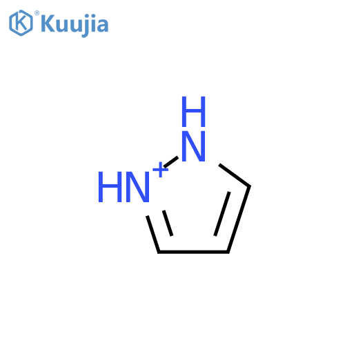 1H-Pyrazol-1-ylium structure