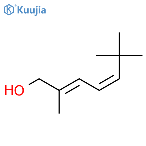 2,4-HEPTADIEN-1-OL, 2,6,6-TRIMETHYL-, (E,Z)- structure