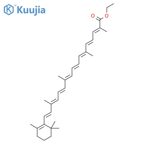 Ethyl 8'-apo-β-caroten-8'-oate structure