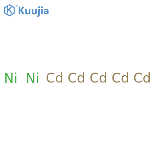 Cadmium, compd. with nickel (5:2) structure