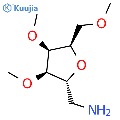 D-ALTRITOL, 6-AMINO-2,5-ANHYDRO-6-DEOXY-1,3,4-TRI-O-METHYL- structure