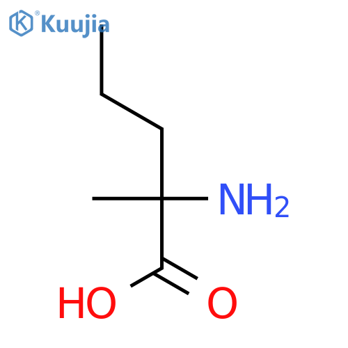(R)-2-AMINO-2-METHYL-PENTANOIC ACID structure